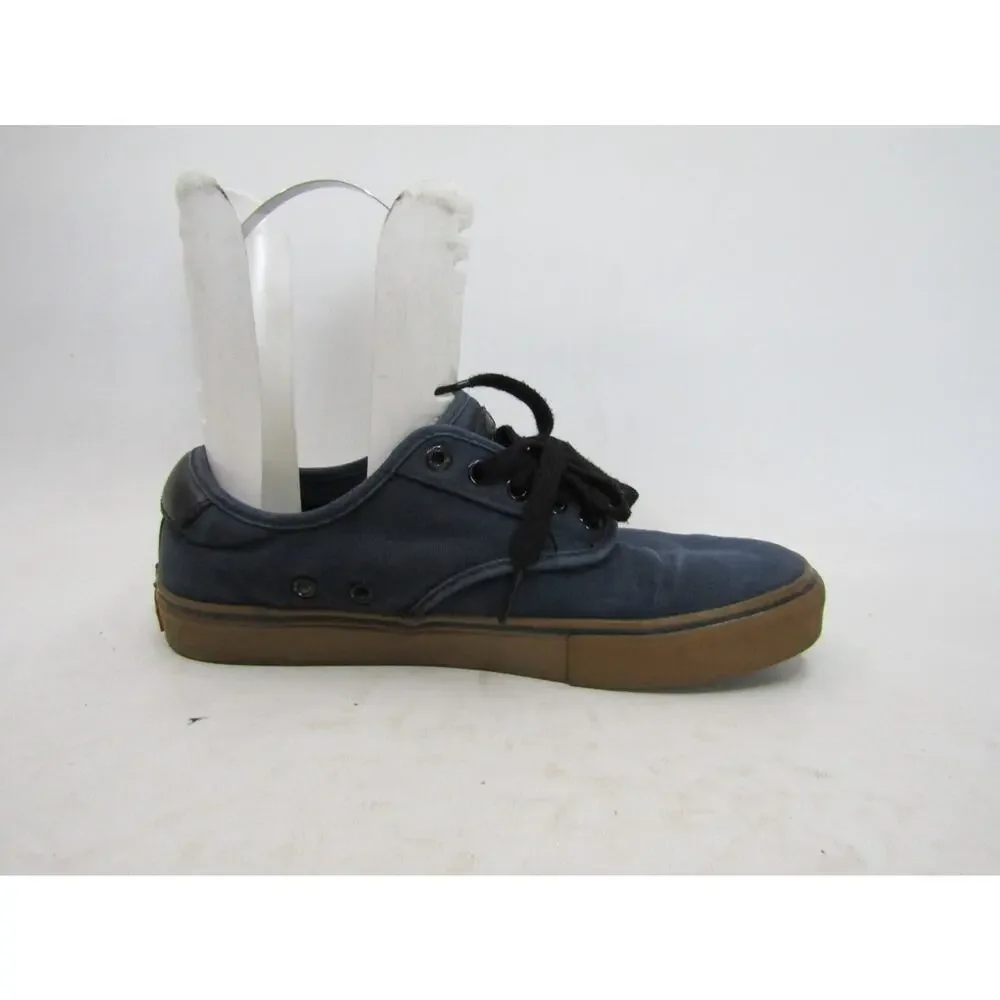 Vans Pro Mens Size 8.5 Blue Laces Low Tops Sneakers Casual Shoes